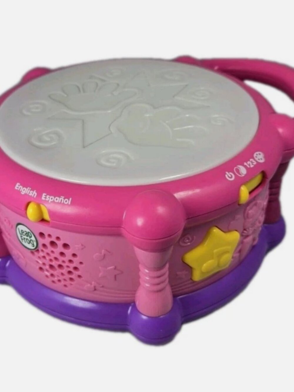 LeapFrog Pink Drum Learn & Groove Baby Toddler Educational Musical Light Up Toy